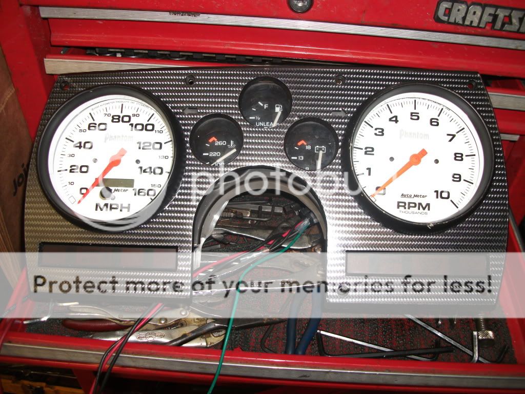 Autometer gauge custom install Third Generation FBody Message Boards