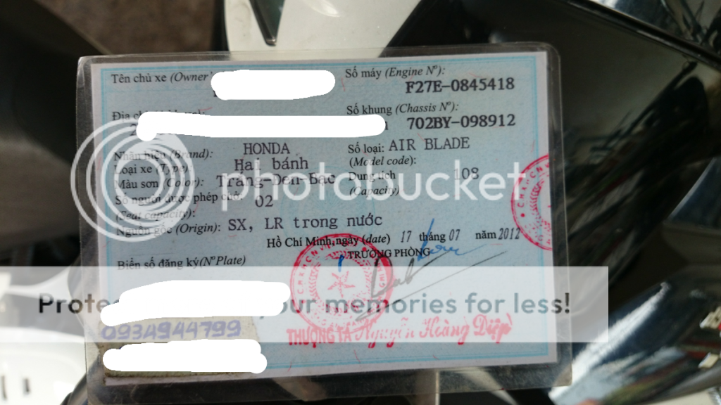 Cần bán AirBlade đầu bự trắng đen,mới 98%(hoặc đổi với xe Raider 150) - 2
